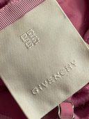 Givenchy 2021 Pink 4G Guipure Wool-Blend Mini Dress brand tag
