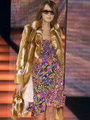 Gianni Versace F/W 2002 Psychedelic Silk Dress