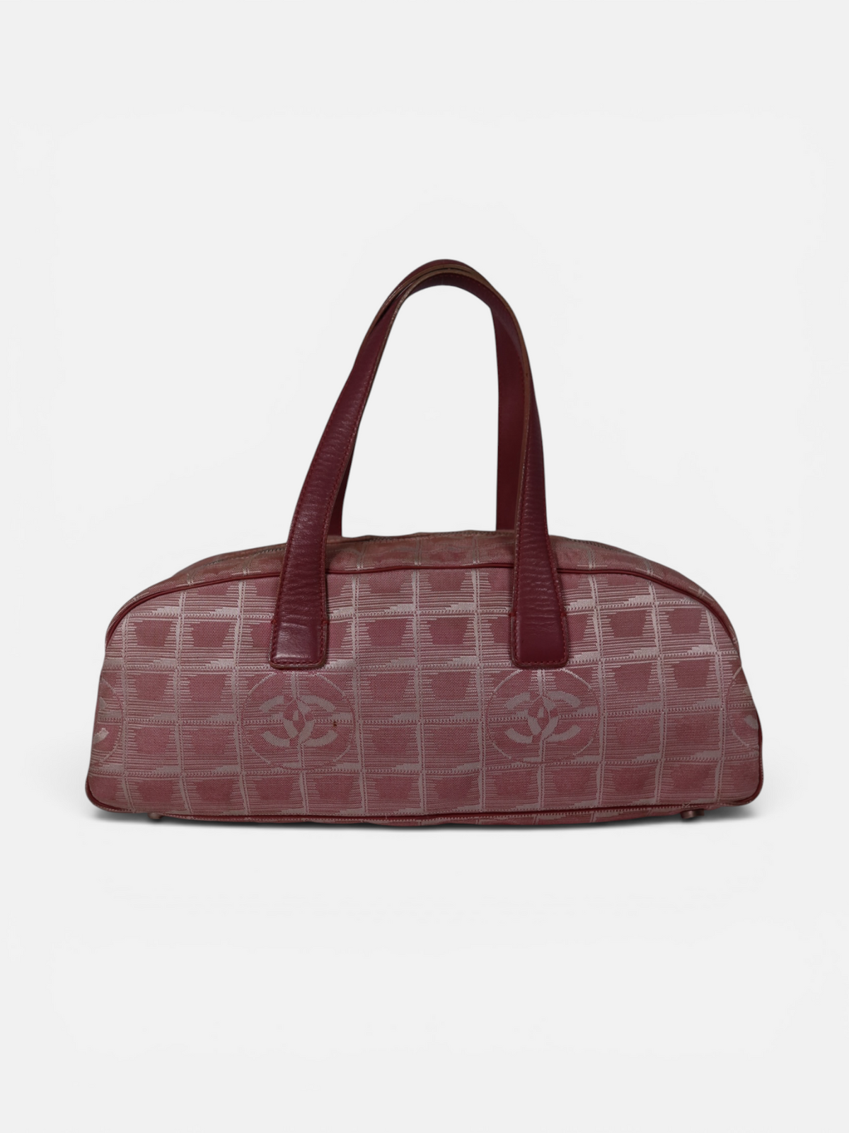 Chanel Travel Line Boston Bag in Pink
