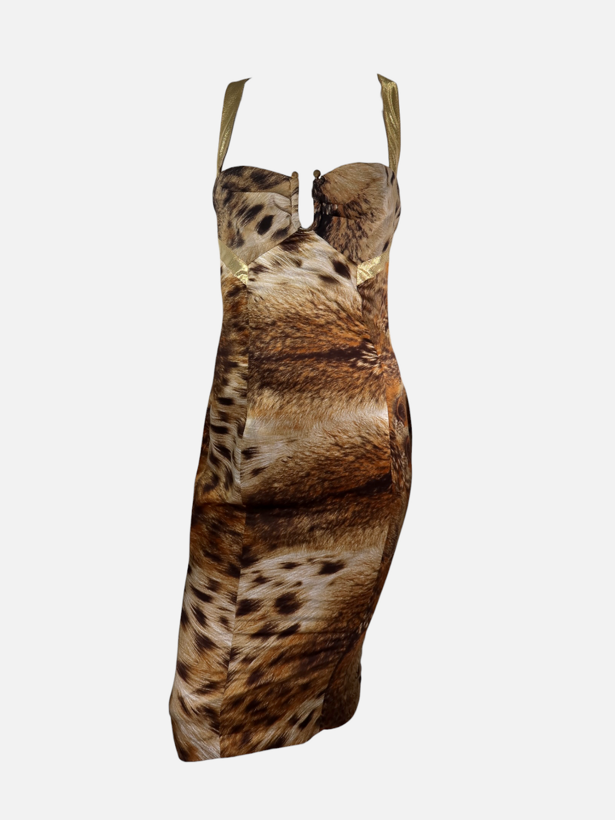 Just Cavalli Animal Print Bodycon Dress