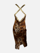 Just Cavalli Animal Print Bodycon Dress