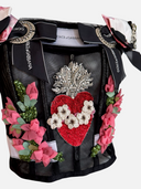 Dolce & Gabbana SS2017 Runway Sacred Heart Embellished Bustier Top