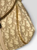 Christian Dior by John Galliano Diorissimo Romantique Trotter Bow Tote Bag - Side Condition Detail 1
