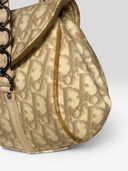 Christian Dior by John Galliano Diorissimo Romantique Trotter Bow Tote Bag - Side Condition Detail 3