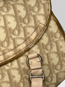 Christian Dior by John Galliano Diorissimo Romantique Trotter Bow Tote Bag - Handle Attachment Detail 2