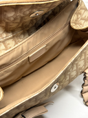 Christian Dior by John Galliano Diorissimo Romantique Trotter Bow Tote Bag - Interior