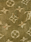 Louis Vuitton Vintage Khaki Monogram Denim Neo Speedy Bag - Monogram Denim Detail