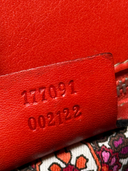 Gucci by Frida Giannini SS 2007 Black Suede Race Bamboo Tassel Top Handle Bag - Serial Number Stamp