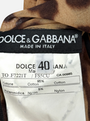 Dolce & Gabbana Leopard Print Lace Babydoll Camisole Top - Brand Size & Composition Tag