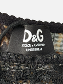 D&G Dolce & Gabbana Leopard Print Lace Camisole Top - Brand Tag