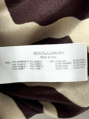 Dolce & Gabbana Underwear Zebra Print Camisole Top - Composition Tag