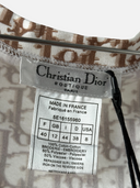 Christian Dior by John Galliano S/S 2005 Diorissimo Floral Embroidered Trotter Tank Top - Brand Size & Composition Tag