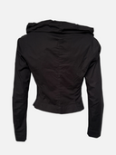 Vivienne Westwood Anglomania Black Hooded Blouse - Back