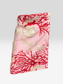 Versace SS2005 Pink Coral & Seashell Print Mini Skirt - Front