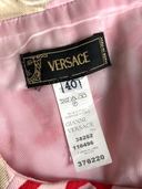 Versace SS2005 Pink Coral & Seashell Print Mini Skirt - Brand Size & Origin Tag