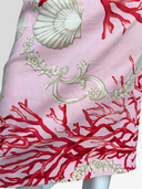 Versace SS2005 Pink Coral & Seashell Print Mini Skirt - Markings detail