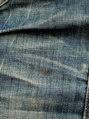 Just Cavalli Vintage Side-Buckle Washed Denim Midi Pencil Skirt - Denim Wash Detail
