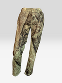 Roberto Cavalli olive and brown tapestry-print flared jeans front