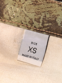 Size XS and Made in Italy label