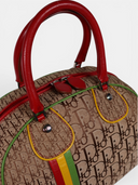 Christian Dior Rasta Bowling Bag by John Galliano