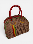 Christian Dior Rasta Bowling Bag by John Galliano