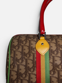 Christian Dior Rasta Diorissimo Canvas Boston Bag (Galliano Era, 2004)