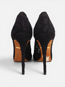 Dolce & Gabbana Lace Peep-Toe Platform Pumps