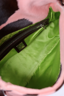 Fendi Mama Baguette Bag in Pink Haircalf