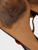 Giuseppe Zanotti Crystal Embellished Thong Sandals