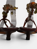 Giuseppe Zanotti Crystal Embellished Thong Sandals