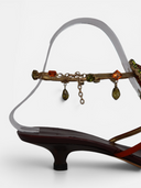 Giuseppe Zanotti Crystal Embellished Thong Sandals