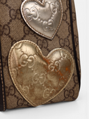 Gucci Hearts Joy Boston Bag in GG Supreme