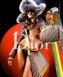 Christian Dior Rasta Diorissimo Canvas Boston Bag (Galliano Era, 2004)