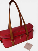 Louis Vuitton Monogram Vernis Sullivan Horizontal Bag in Fuchsia