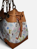 Louis Vuitton Monogram Multicolor Ursula Bag White (Murakami Era, 2000s)