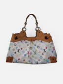 Louis Vuitton Monogram Multicolor Ursula Bag White (Murakami Era, 2000s)