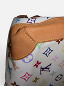 Louis Vuitton Monogram Multicolor Ursula Bag White (Murakami Era, 2000s)