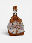 Louis Vuitton x Takashi Murakami White Multicolore Ursula Bag